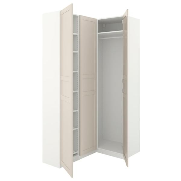 Dulap Ikea Pax/Flisberget 160.3 x 87.9 x 236.4 / DSP / Alb photo 1 Dulap Ikea Pax/Flisberget 160.3 x 87.9 x 236.4 / DSP / Alb photo 1
