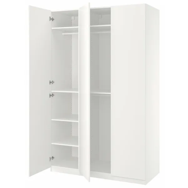 Шкаф Ikea Pax/Forsand 150 x 60см x 236.4 / ДСП / Белый photo 1 Шкаф Ikea Pax/Forsand 150 x 60см x 236.4 / ДСП / Белый photo 1