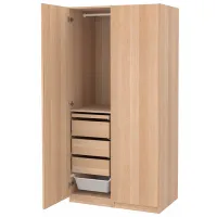 Шкаф Ikea Pax/Forsand 100 x 60см x 201.2 / ДСП / Имитация Состаренного Дуба