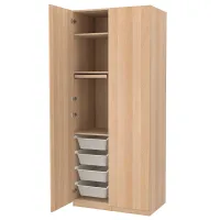 Шкаф Ikea Pax/Forsand 100 x 60см x 236.4 / ДСП / Имитация Состаренного Дуба