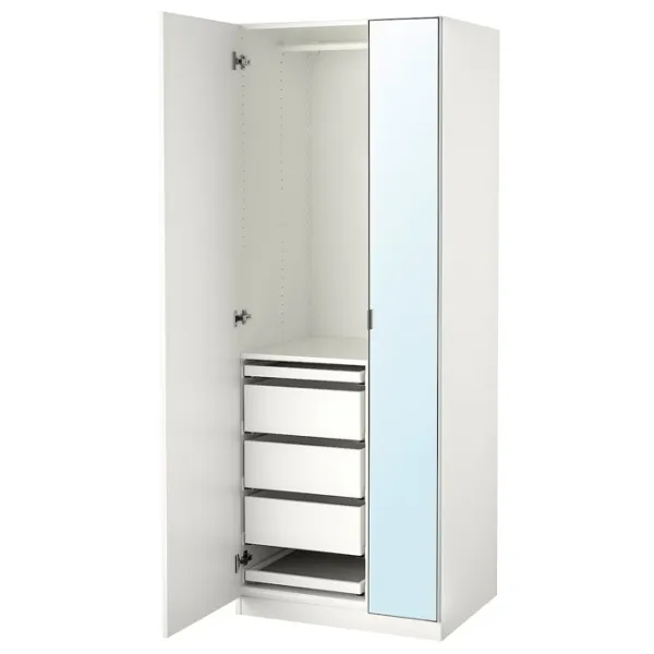 Dulap Ikea Pax/Forsand/Aheim 75 x 60 x 201.2 / DSP / Alb photo 1