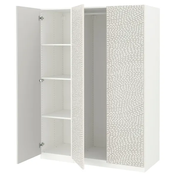 Dulap Ikea Pax/Mistudden 150 x 60 x 201.2 / DSP / Alb photo 1