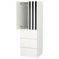 Шкаф Ikea Smastad/Platsa 60 x 57см x 181 / ДСП / Белый