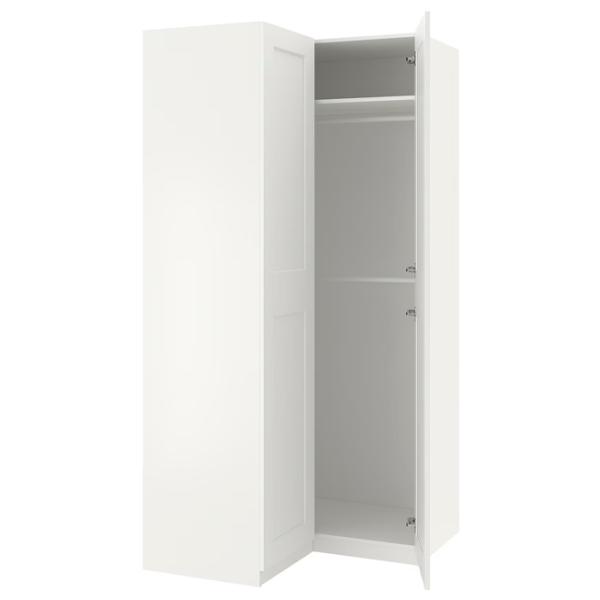 Dulap Ikea Pax/Grimo 110.5 x 110.5 x 236.4 / DSP / Alb photo 1