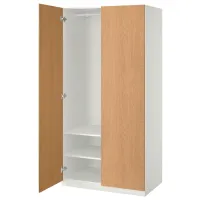Шкаф Ikea Pax/Storklinta 100 x 60см x 201.2 / ДСП / Белый