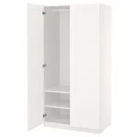 Шкаф Ikea Pax/Bergsbo 100 x 60см x 201.2 / ДСП / Белый