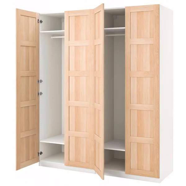 Dulap Ikea Pax/Bergsbo 200 x 60 x 236.4 / DSP / Alb photo 1