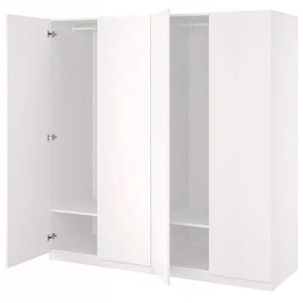 Dulap Ikea Pax/Forsand 200 x 60 x 201.2 / DSP / Alb photo 1