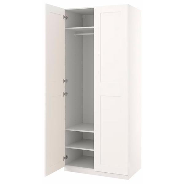 Dulap Ikea Pax/Grimo 100 x 60 x 236.4 / DSP / Alb photo 1