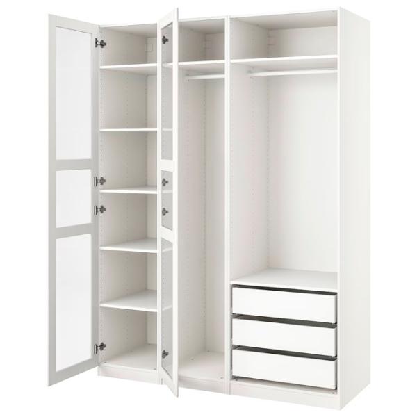 Dulap Ikea Pax/Tyssedal 175 x 58 x 236.4 / DSP / Alb photo 1 Dulap Ikea Pax/Tyssedal 175 x 58 x 236.4 / DSP / Alb photo 1
