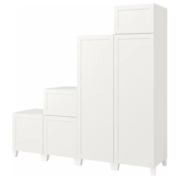 Dulap Ikea Platsa/Sannidal 240 x 57 x 231 / DSP / Alb photo 1