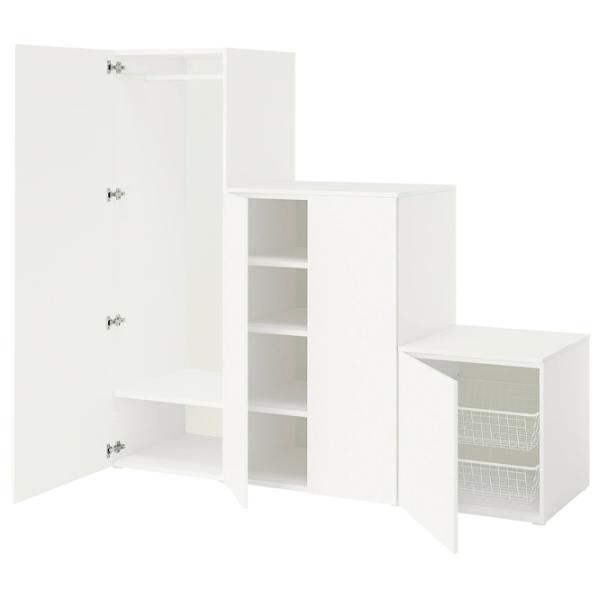 Шкаф Ikea Platsa/Fonnes 200 x 57.1см x 181.1 / ДСП / Белый photo 1