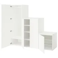 Шкаф Ikea Platsa/Fonnes 200 x 57.1см x 181.1 / ДСП / Белый