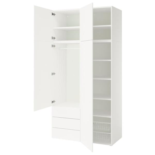 Dulap Ikea Platsa/Fonnes 120 x 56.8 x 241.1 / DSP / Alb photo 1