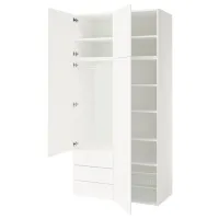Dulap Ikea Platsa/Fonnes 120 x 56.8 x 241.1 / DSP / Alb