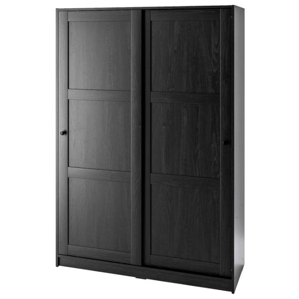 Dulap Ikea Rakkestad 117 x 55 x 176 / DSP / Negru photo 1