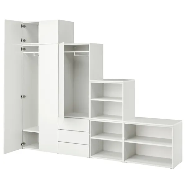 Dulap Ikea Platsa 280 x 42 x 211 / DSP / Alb photo 1