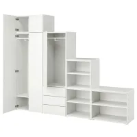 Dulap Ikea Platsa 280 x 42 x 211 / DSP / Alb