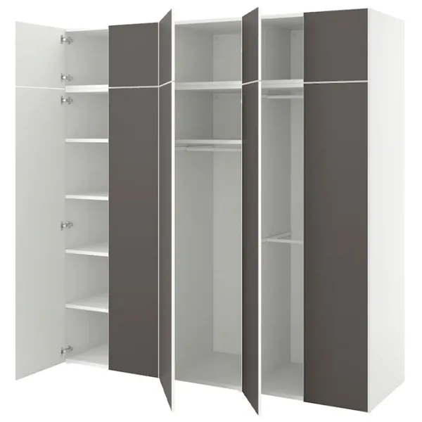 Dulap Ikea Platsa 220 x 57 x 221 / DSP / Alb photo 1
