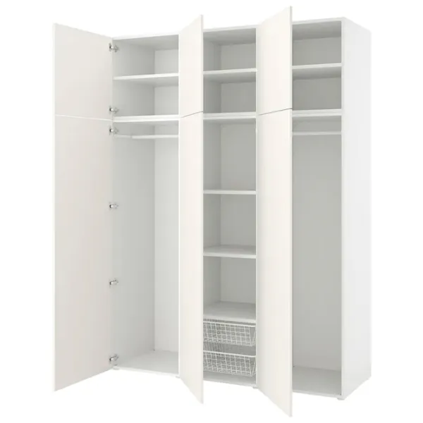Dulap Ikea Platsa 180 x 57 x 241 / DSP / Alb photo 1