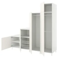 Шкаф Ikea Platsa 240 x 57см x 231 / ДСП / Белый