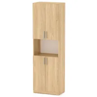 Шкаф KompaniT КШ-5 60 x 36.6см x 195 / ЛДСП / Дуб Сонома