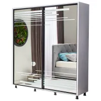 Шкаф Ambianta Venus 140 x 58см x 224 / ДСП / Белый