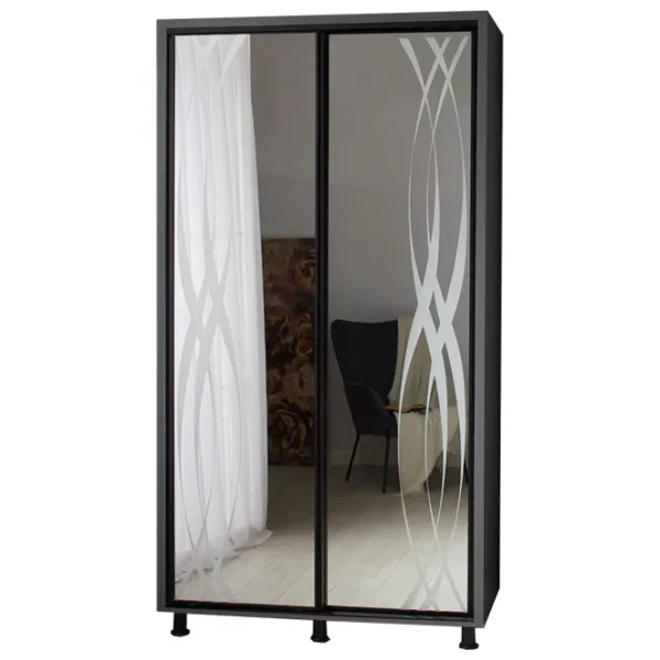 Dulap Ambianta Tango 120 x 58 x 224 / DSP / Grafit photo 1