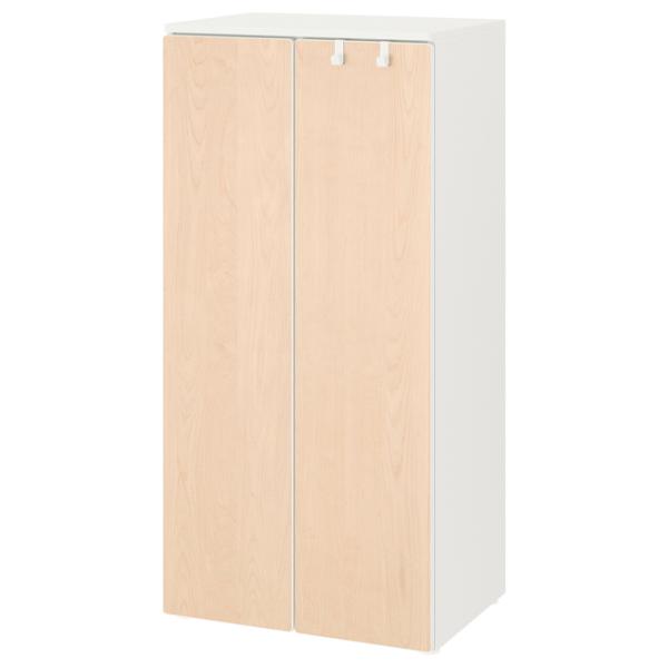 Шкаф Ikea Smastad/Platsa 50 x 40см x 208.5 / ДСП / Белый photo 1