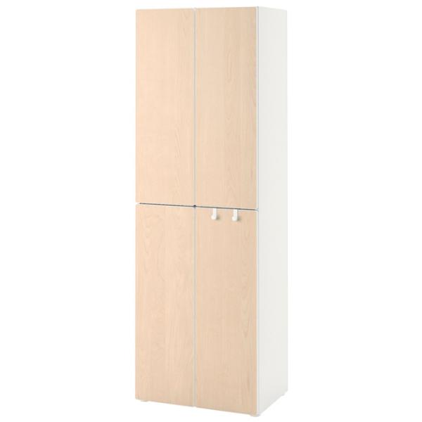Шкаф Ikea Smastad/Platsa 50 x 40см x 180 / ДСП / Белый photo 1