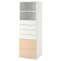 Шкаф Ikea Smastad/Platsa 60 x 57см x 181 / ДСП / Белый