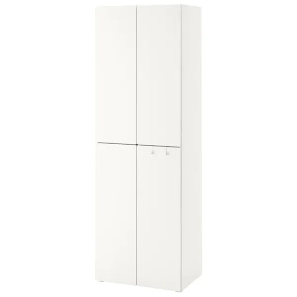 Шкаф Ikea Smastad/Platsa 60 x 57см x 181 / ДСП / Белый photo 1