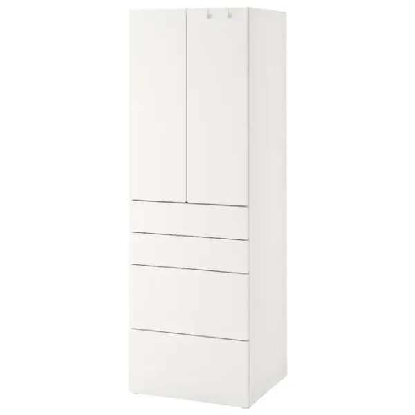 Dulap Ikea Smastad/Platsa 60 x 57 x 181 / DSP / Alb photo 1