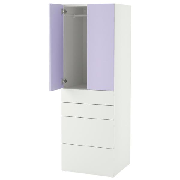 Dulap Ikea Smastad/Platsa 60 x 57 x 181 / DSP / Alb photo 1