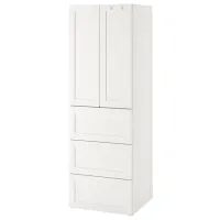 Шкаф Ikea Smastad/Platsa 60 x 57см x 181 / ДСП / Белый