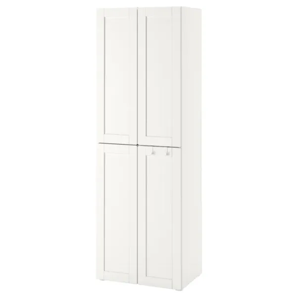 Шкаф Ikea Smastad/Platsa 60 x 57см x 181 / ДСП / Белый photo 1