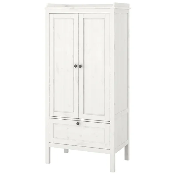 Шкаф Ikea Sundvik 80 x 50см x 171 / ДСП / Белый photo 1