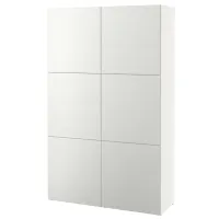 Dulap Ikea Besta 120 x 42 x 193 / DSP / Alb