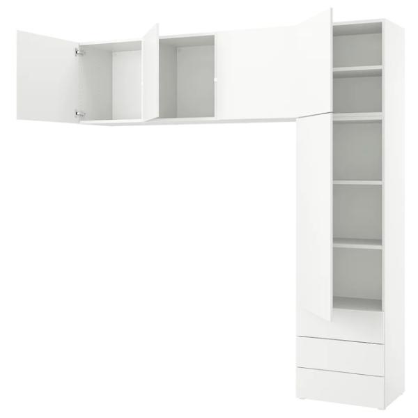 Dulap Ikea Platsa 240 x 42 x 241 / DSP / Alb photo 1