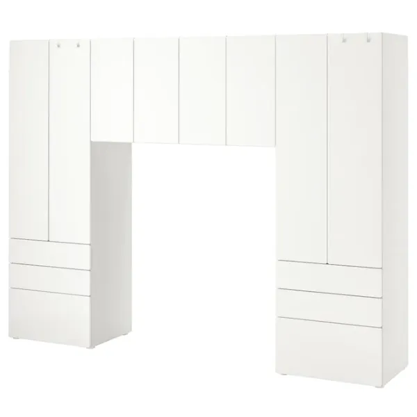 Dulap Ikea Smastad/Platsa 240 x 42 x 181 / DSP / Alb photo 1