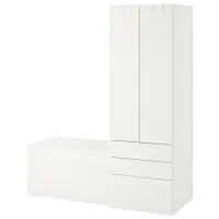 Шкаф Ikea Smastad/Platsa 150 x 57см x 181 / ДСП / Белый