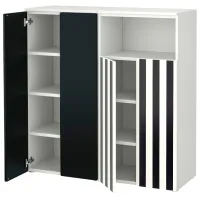 Шкаф Ikea Smastad/Platsa 120 x 42см x 123 / ДСП / Белый