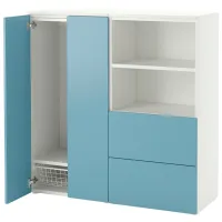 Шкаф Ikea Smastad/Platsa 120 x 42см x 123 / ДСП / Белый