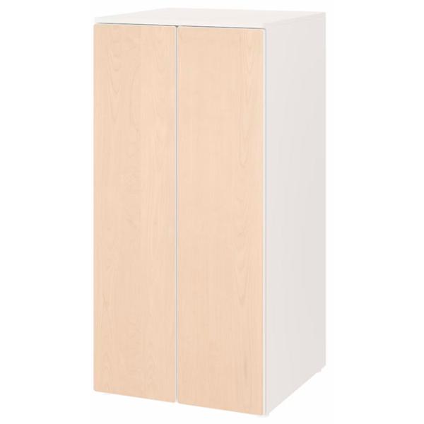 Шкаф Ikea Smastad/Platsa 60 x 57см x 123 / ДСП / Белый photo 1