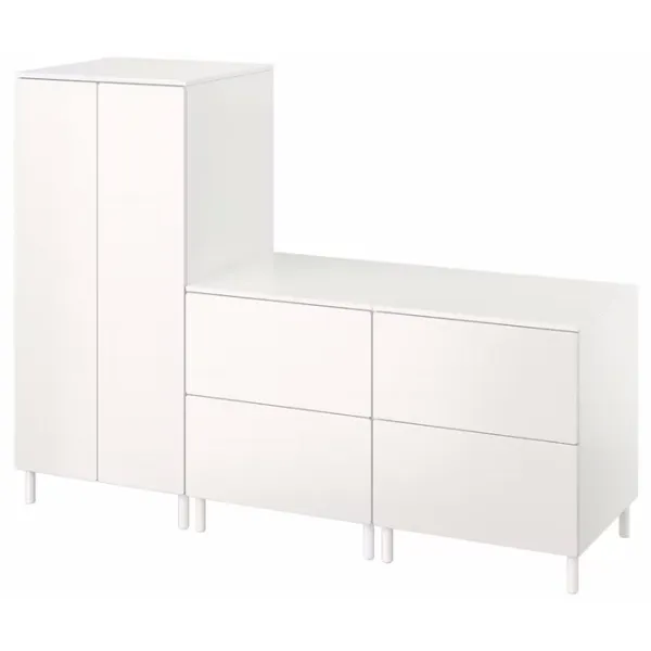 Dulap Ikea Smastad/Platsa 133 x 57 x 180 / DSP / Alb photo 1