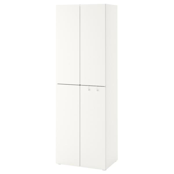 Шкаф Ikea Smastad/Platsa 60 x 42см x 181 / ДСП / Белый photo 1