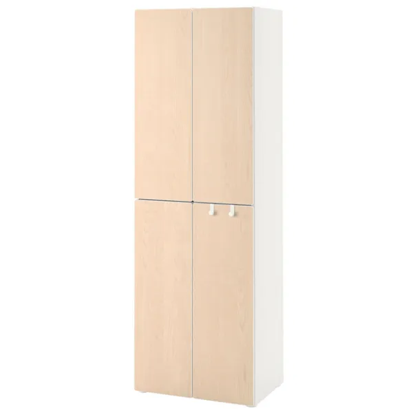 Шкаф Ikea Smastad/Platsa 60 x 42см x 181 / ДСП / Белый photo 1