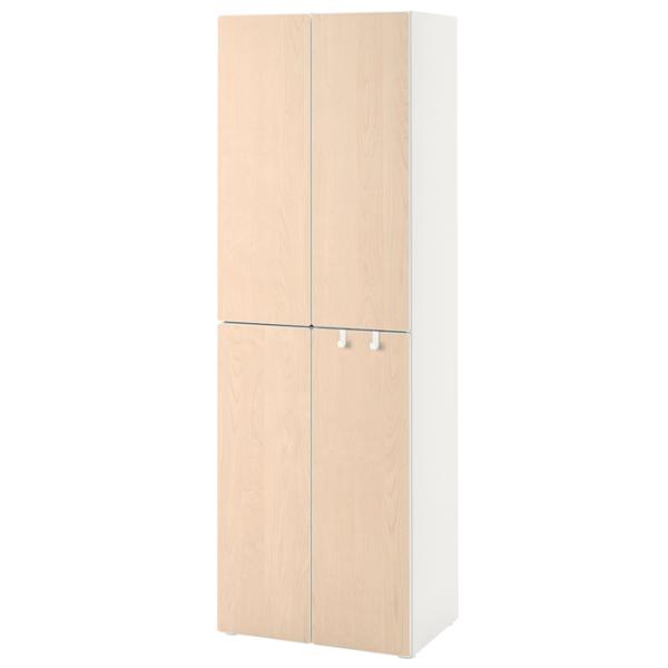 Шкаф Ikea Smastad/Platsa 60 x 42см x 181 / ДСП / Белый photo 1