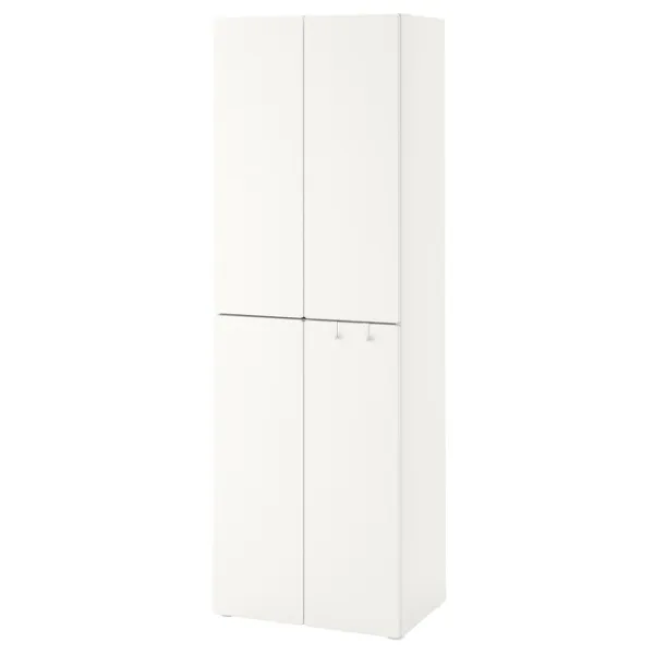 Шкаф Ikea Smastad 60 x 42см x 181 / ДСП / Белый photo 1