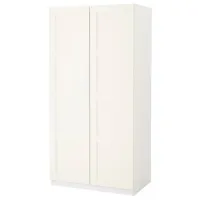 Шкаф Ikea Pax/Bergsbo 100 x 60см x 201.2 / ДСП / Белый